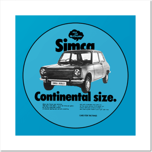 SIMCA 1100LS - advert Posters and Art